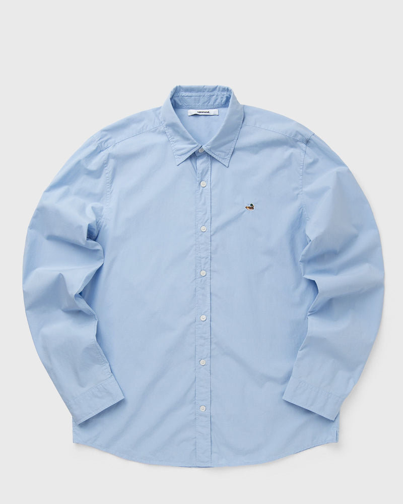 Edmmond Studios Duck Shirt Poplin Blue