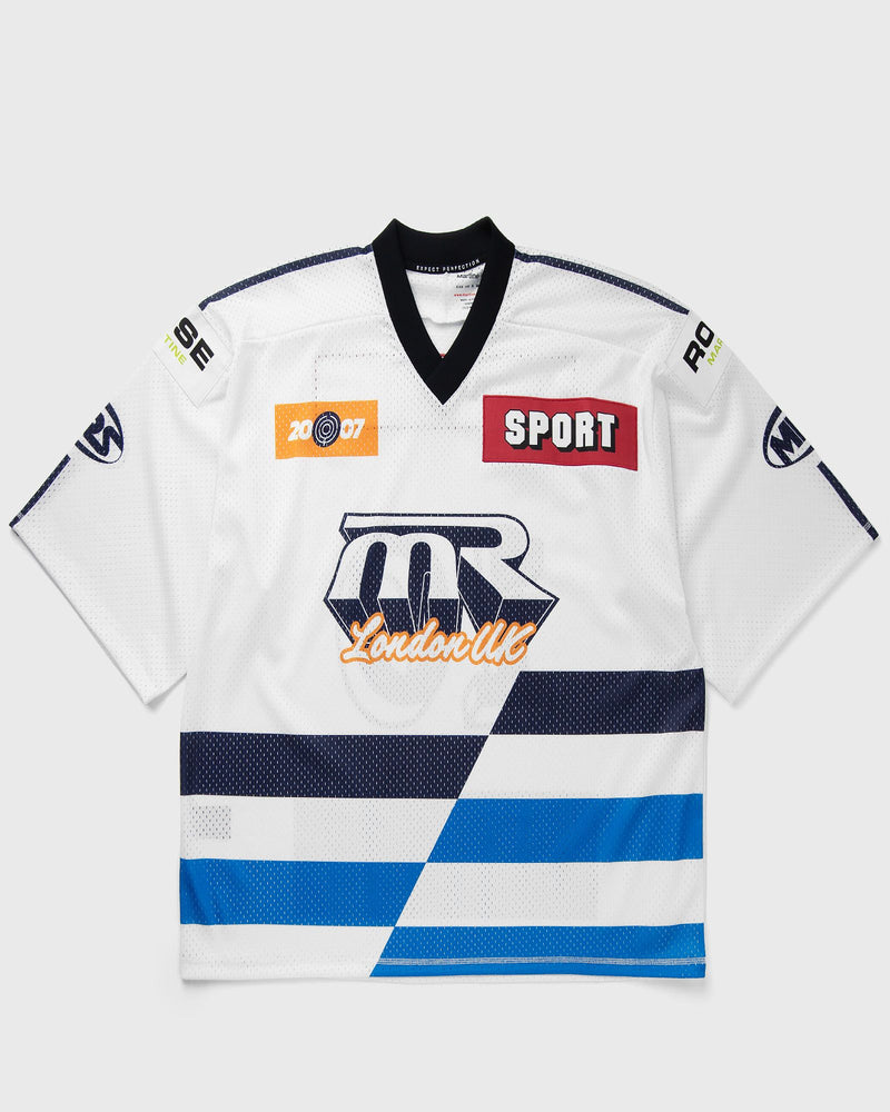 Martine Rose Oversized Hockey Top White