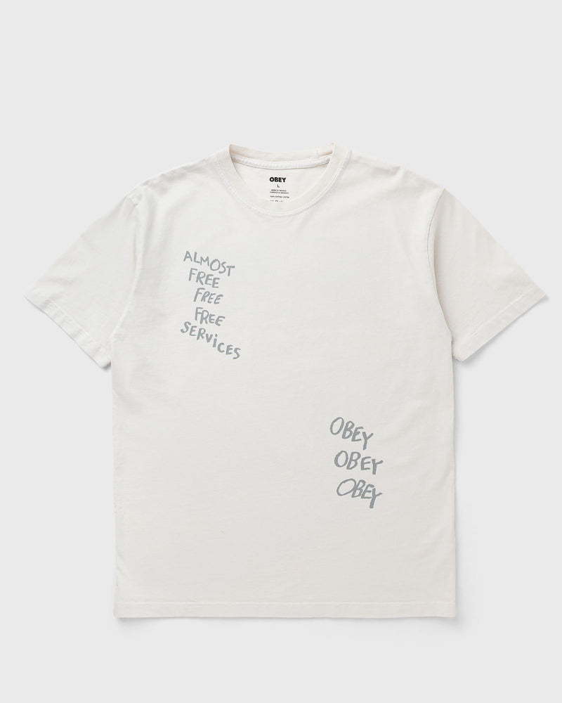 Obey Chaos and Dissent Tee White