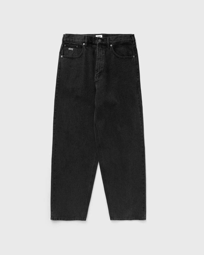 Obey Bigwig Baggy Denim Black