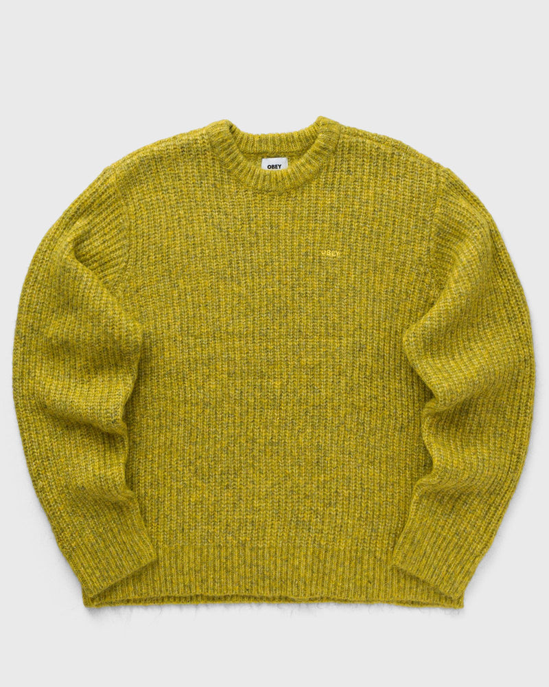 Obey Dexter Sweater Yellow