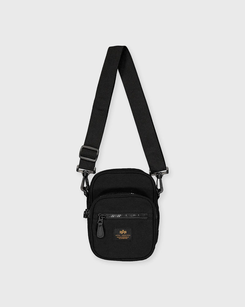 Alpha Industries Label Messenger Bag S Black