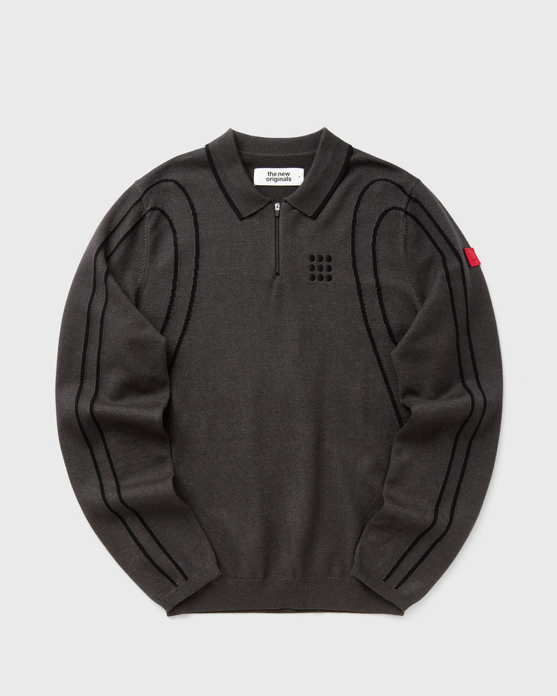 The New Originals Innerspace Long Sleeve Polo Brown