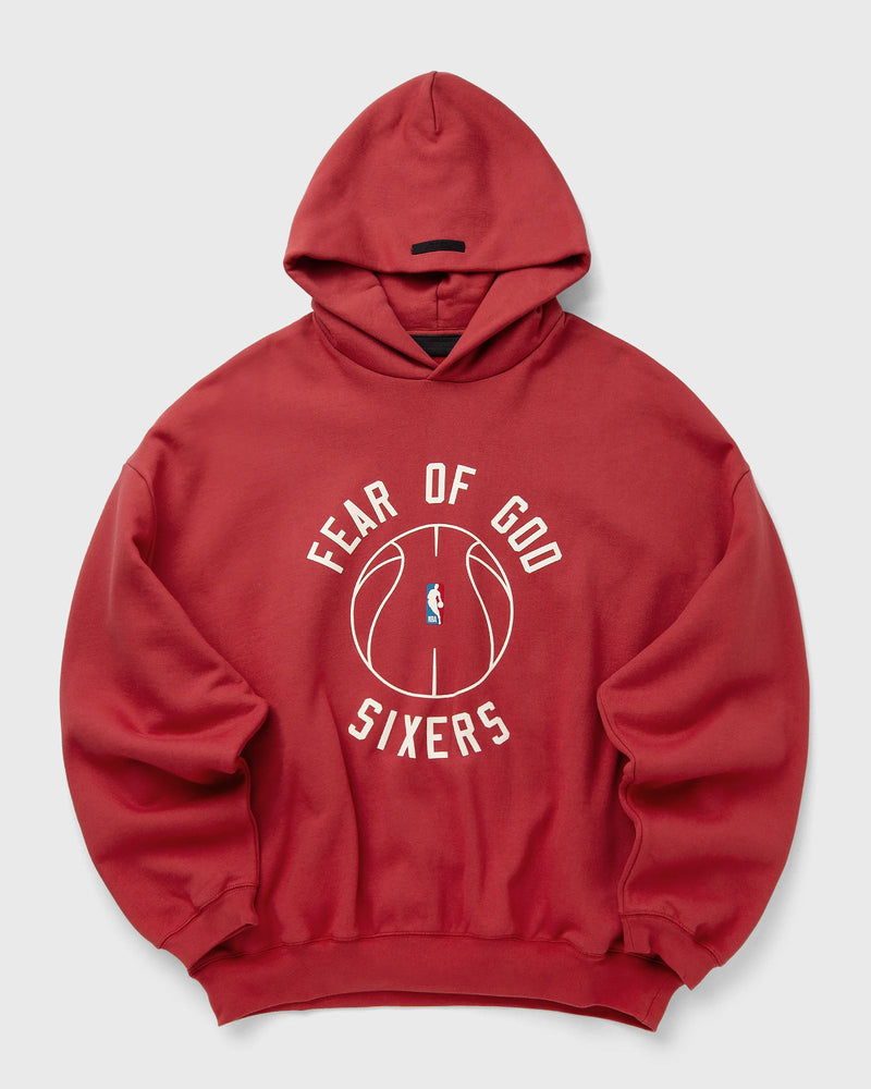 Fear of God Essentials Sixers X Barkley Hendricks 90\'S Hoodie Grey