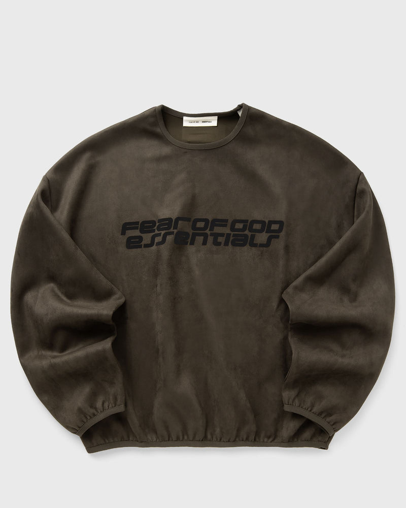 Fear of God Essentials Modern Crewneck Sweatshirt Brown