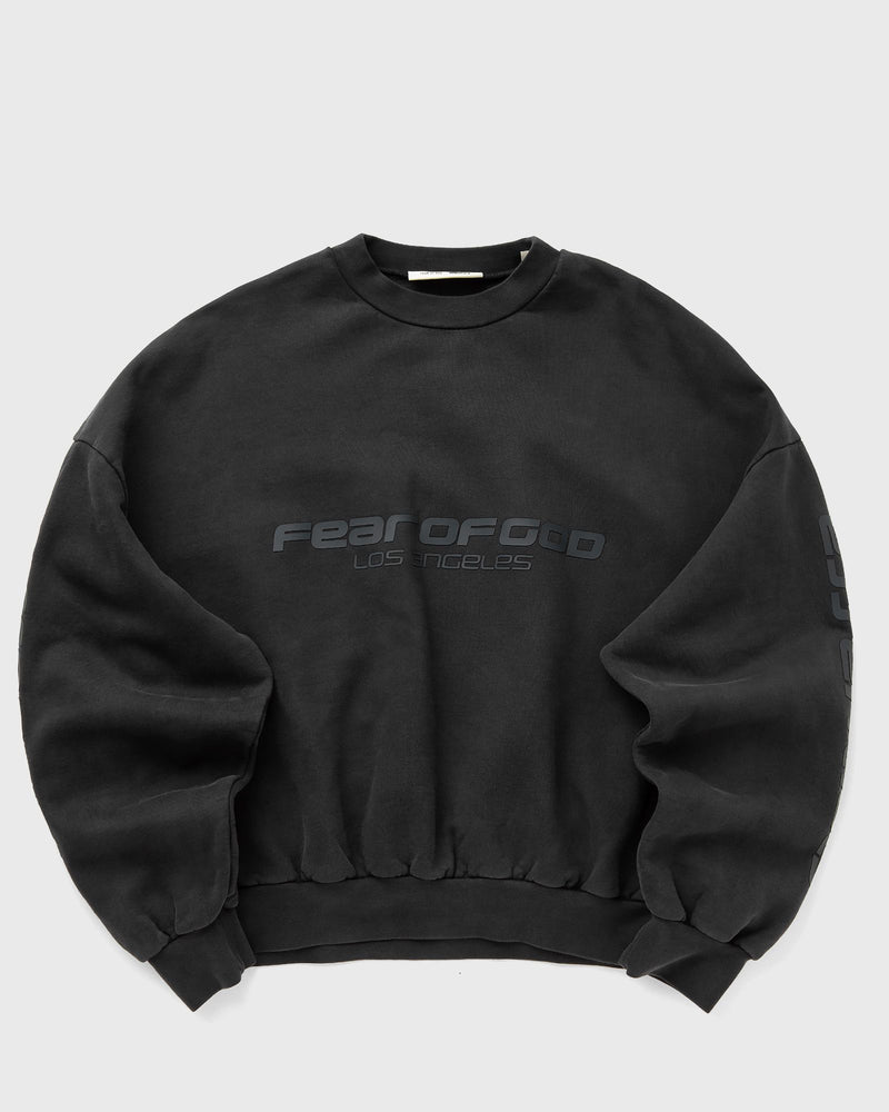 Fear of God Essentials Cropped Relaxed Sweatshirt Black