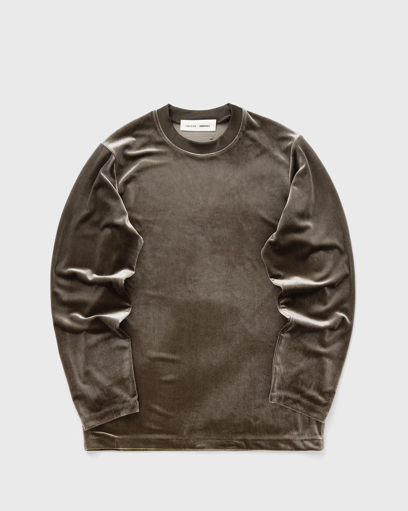 Fear of God Essentials Womens Classic Long Sleeve Tee Brown