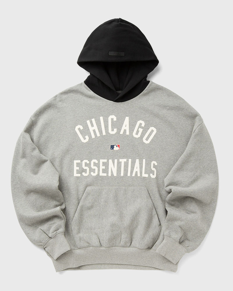 Fear of God Essentials White Sox Sport Fit Pullover Hoodie Grey