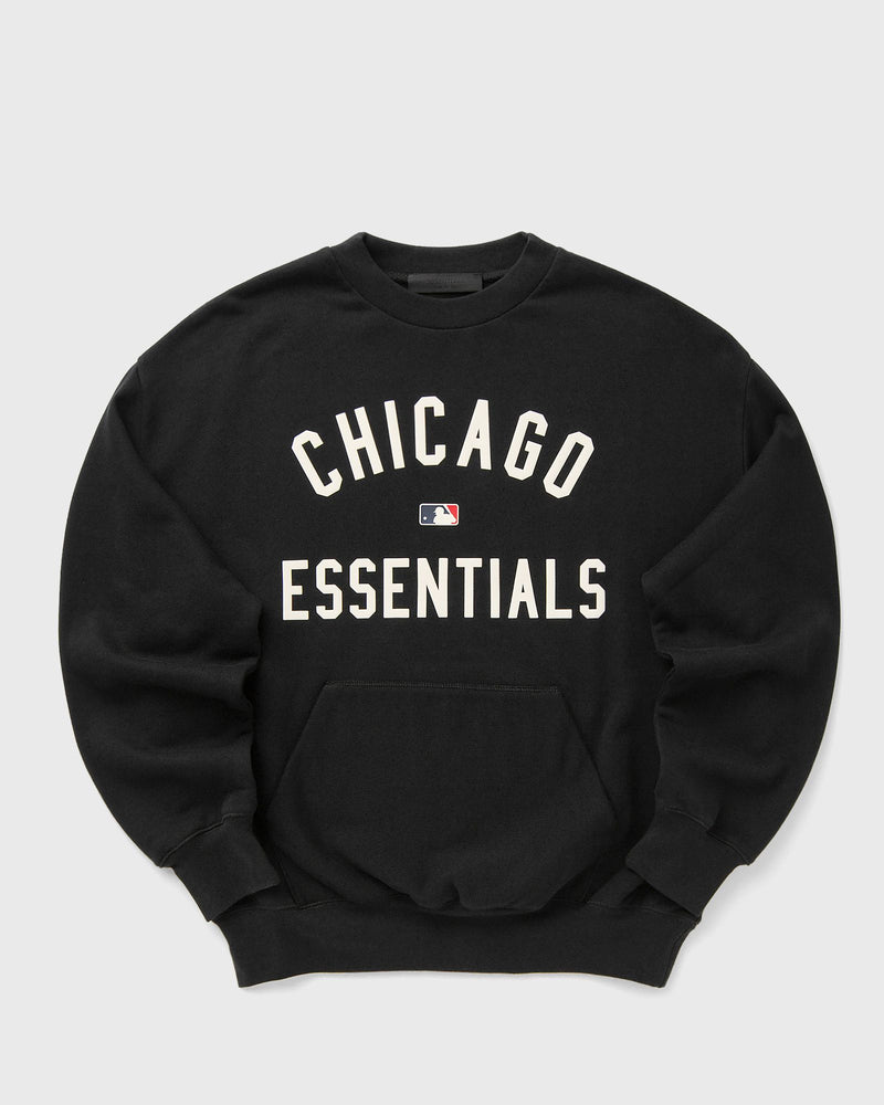 Fear of God Essentials White Sox Sport Fit Crewneck Black