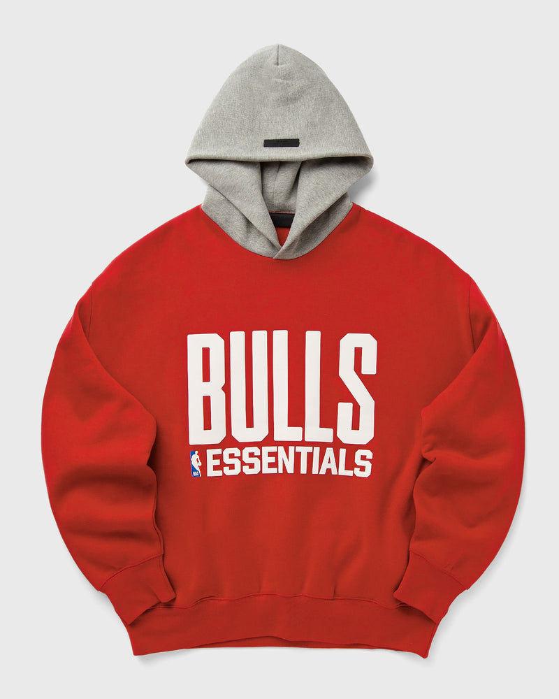 Fear of God Essentials Bulls Sports Fit Hoodie Red