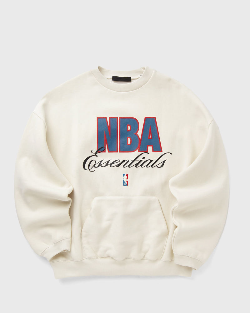 Fear of God Essentials NBA 90\'S Crewneck Sweatshirt Beige