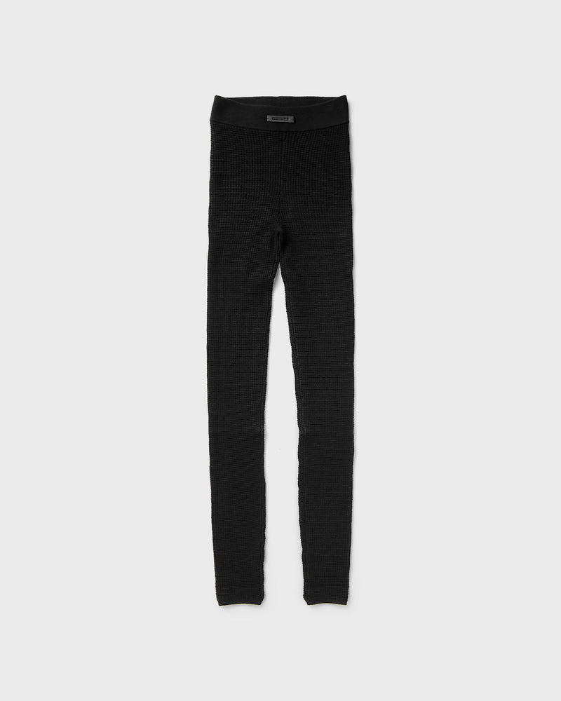 Fear of God Essentials Womens Waffle Legging Black