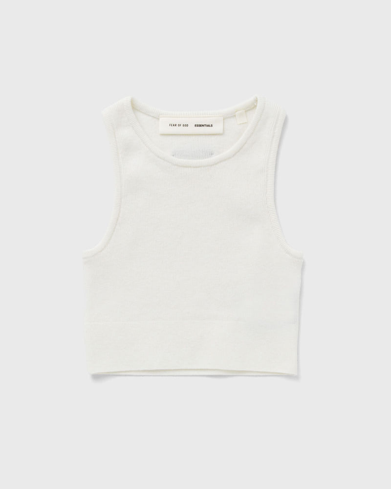 Fear of God Essentials Womens Soft Rib Sport Tank White