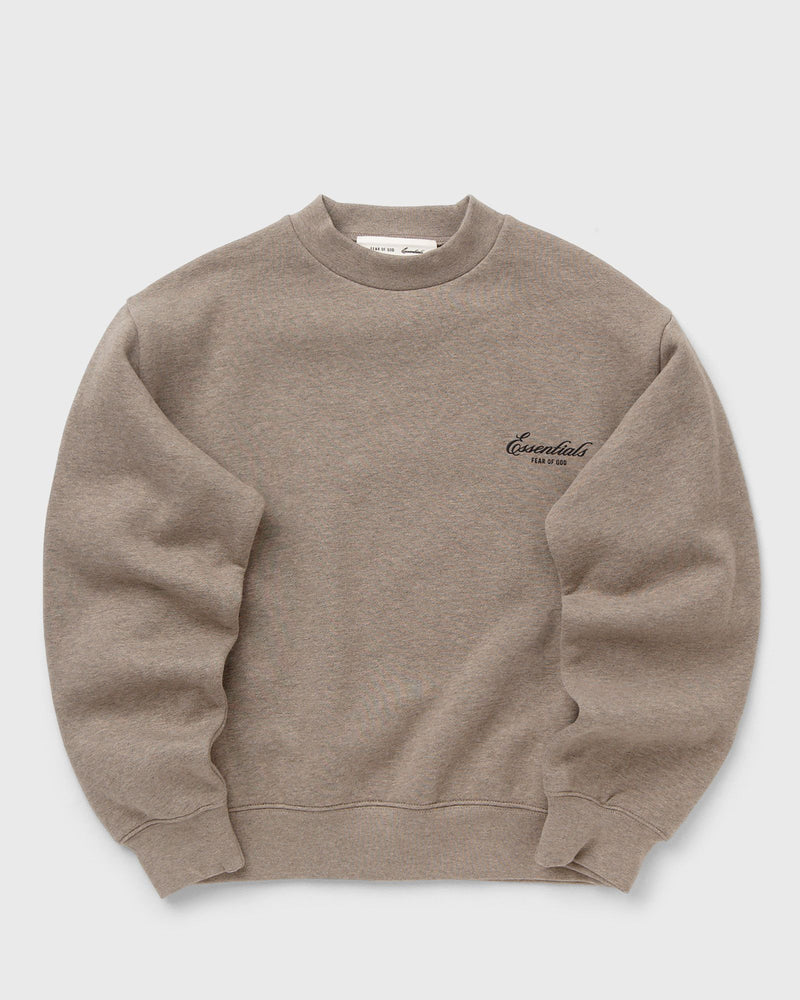 Fear of God Essentials Womens Classic Crewneck Sweatshirt Grey