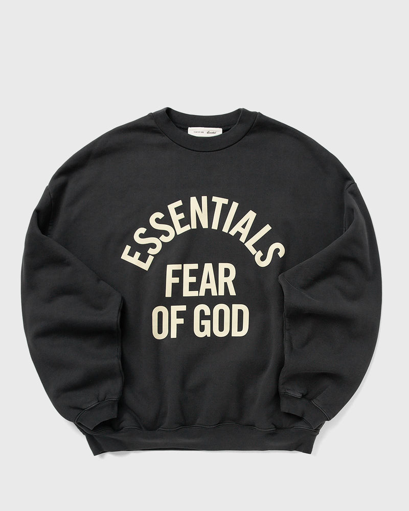 Fear of God Essentials Campus 90\'S Crewneck Swea Black