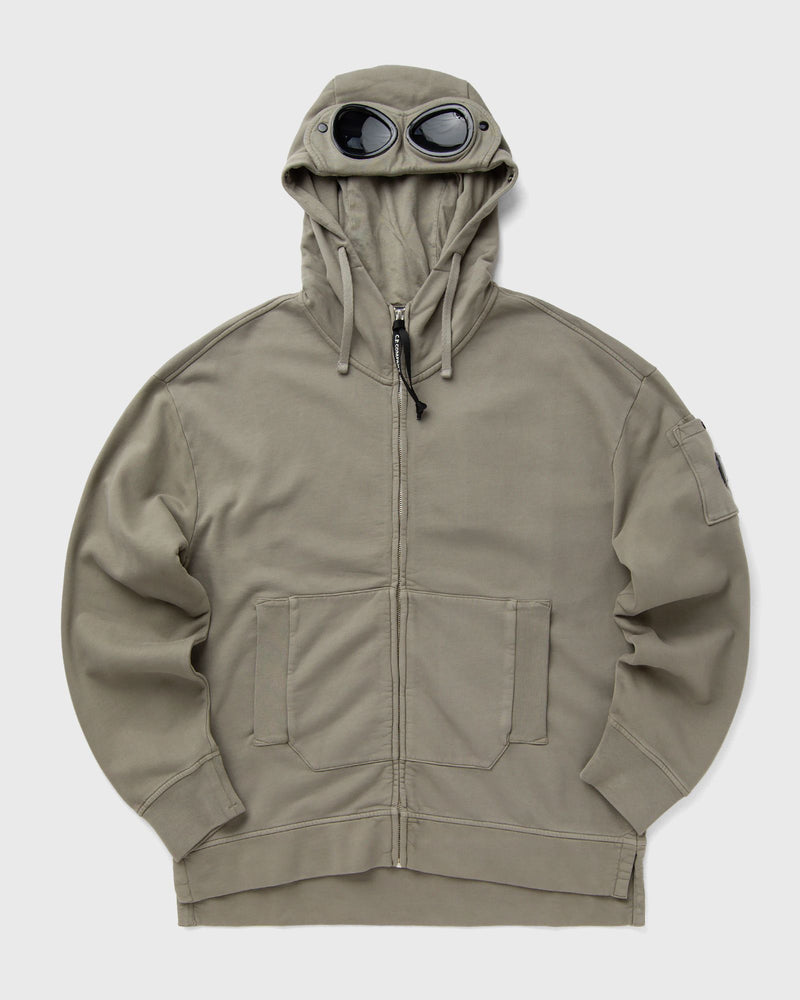 C.p. Company Sweatshirts - Hooded Open Grey