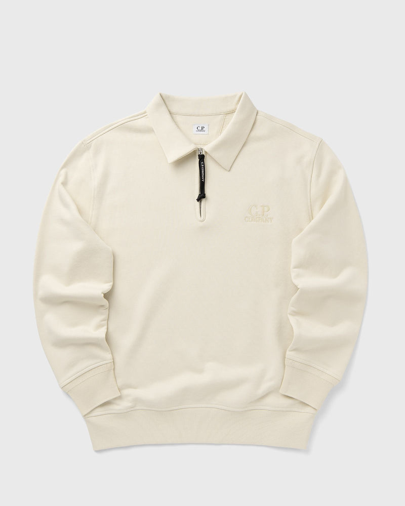C.p. Company Sweatshirts - Polo Collar Beige