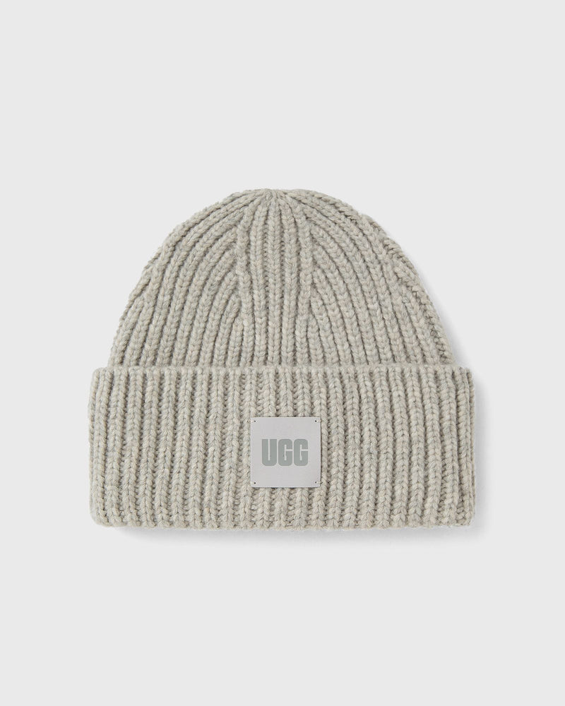 Ugg Womens Chunky Rib Beanie Grey