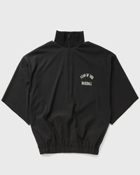 Fear of God Essentials MLB 3/4 Sleeve Half Zip Jacket Black
