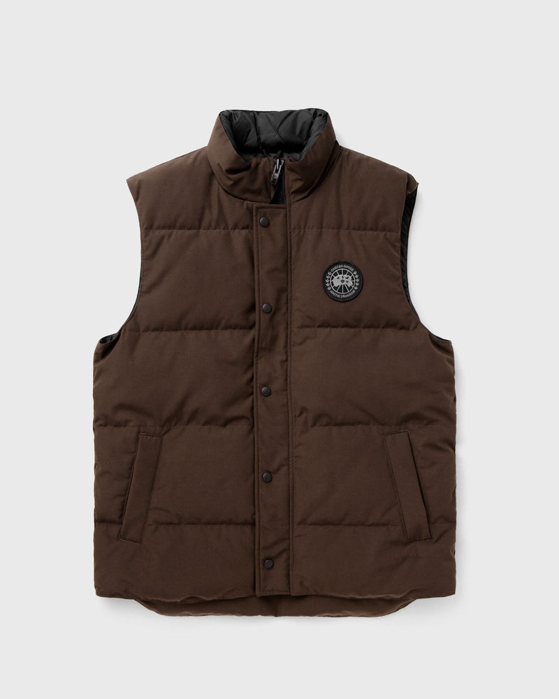 Canada Goose Mens Garson Vest- Black Label - Cr Brown
