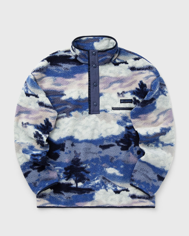 Columbia Helvetia II Printed Half Fleece Blue