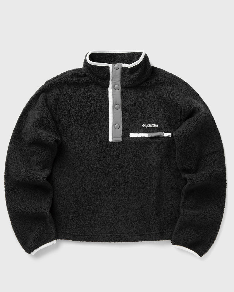 Columbia Helvetia™ II Cropped Half Snap Fleece Black