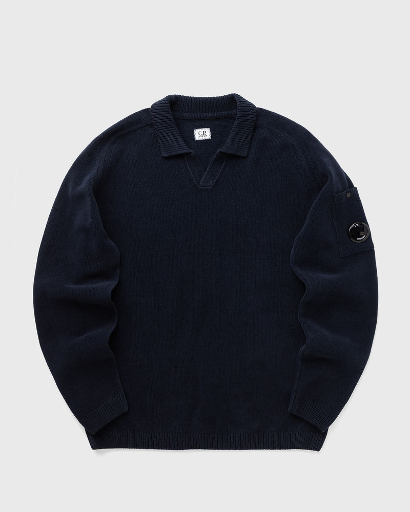 C.p. Company Polo Collar Blue