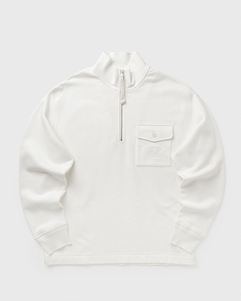 C.p. Company Half Zip Sweatshirt Beige