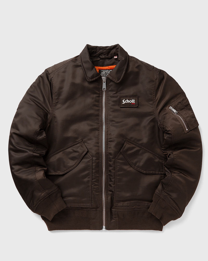 Schott NYC 210100RS Jacket Brown