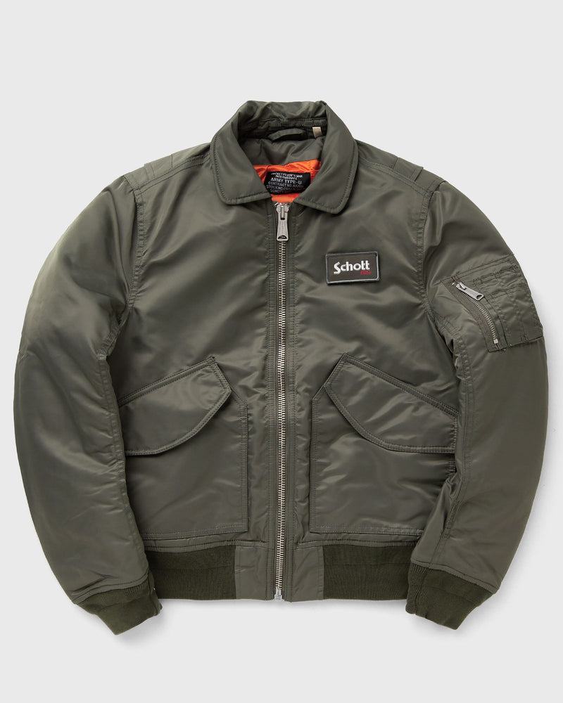 Schott NYC 210100RS Jacket Green