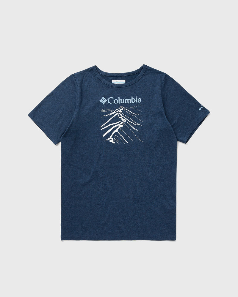 Columbia Tech Trail™ Short Sleeve Graphic Shirt Blue