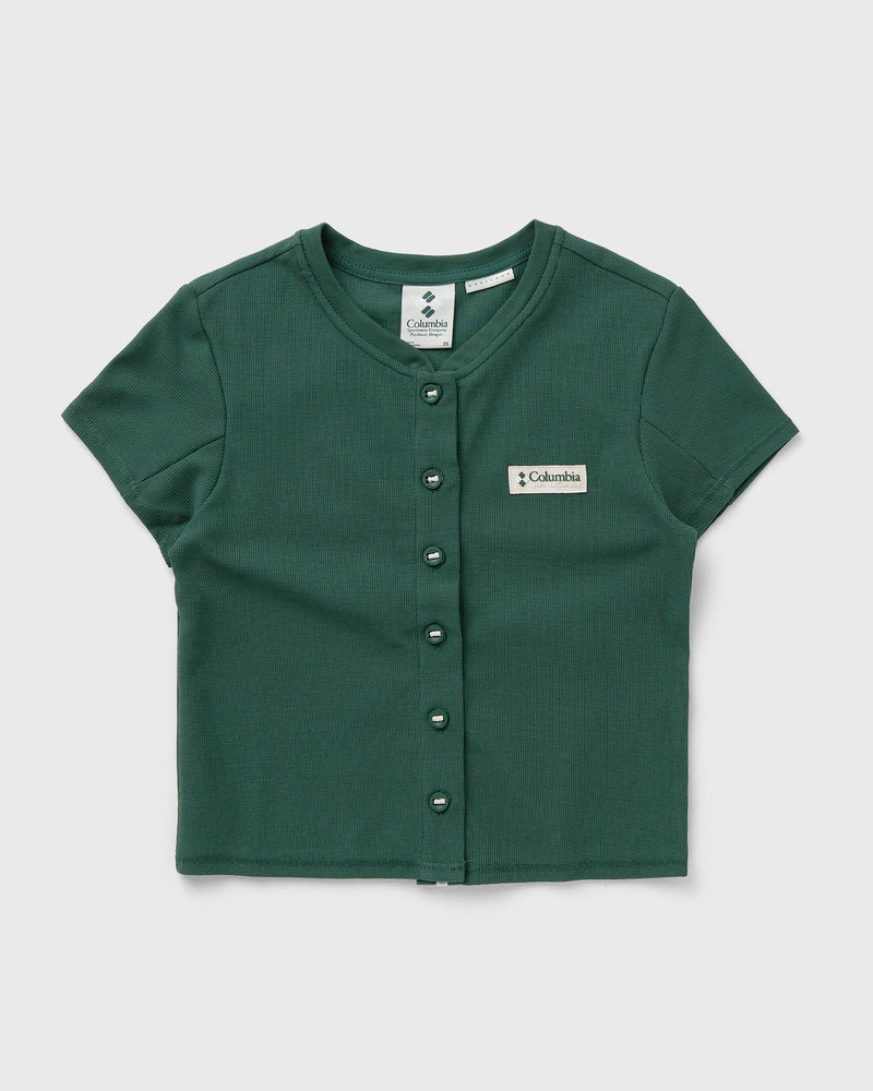 Columbia Acker Rock Knit Crew Green