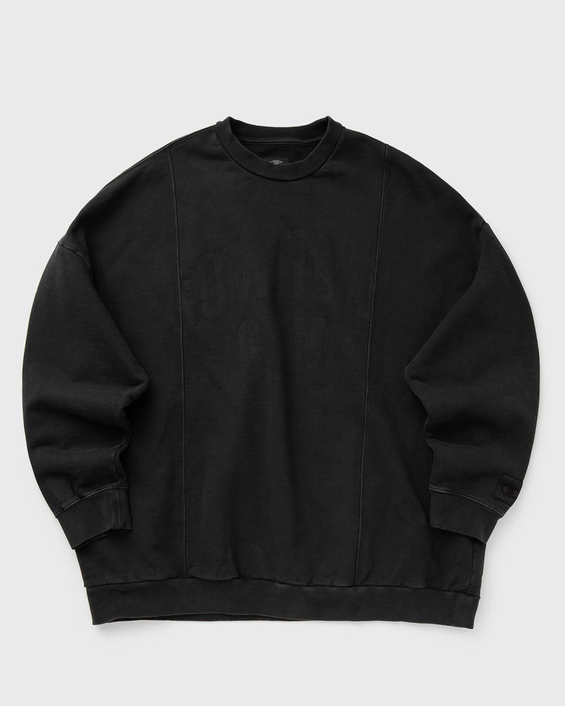 Champion Crewneck Sweatshirt Nowhere Gym Black