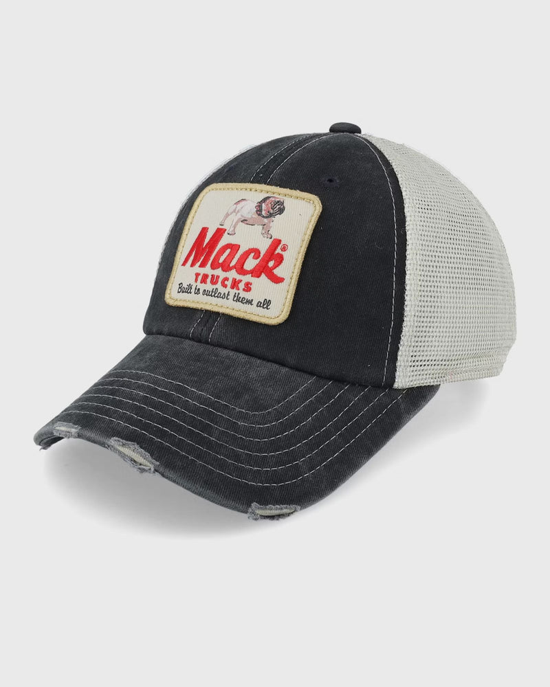 American Needle Mack Truck Orville Stone Black|beige