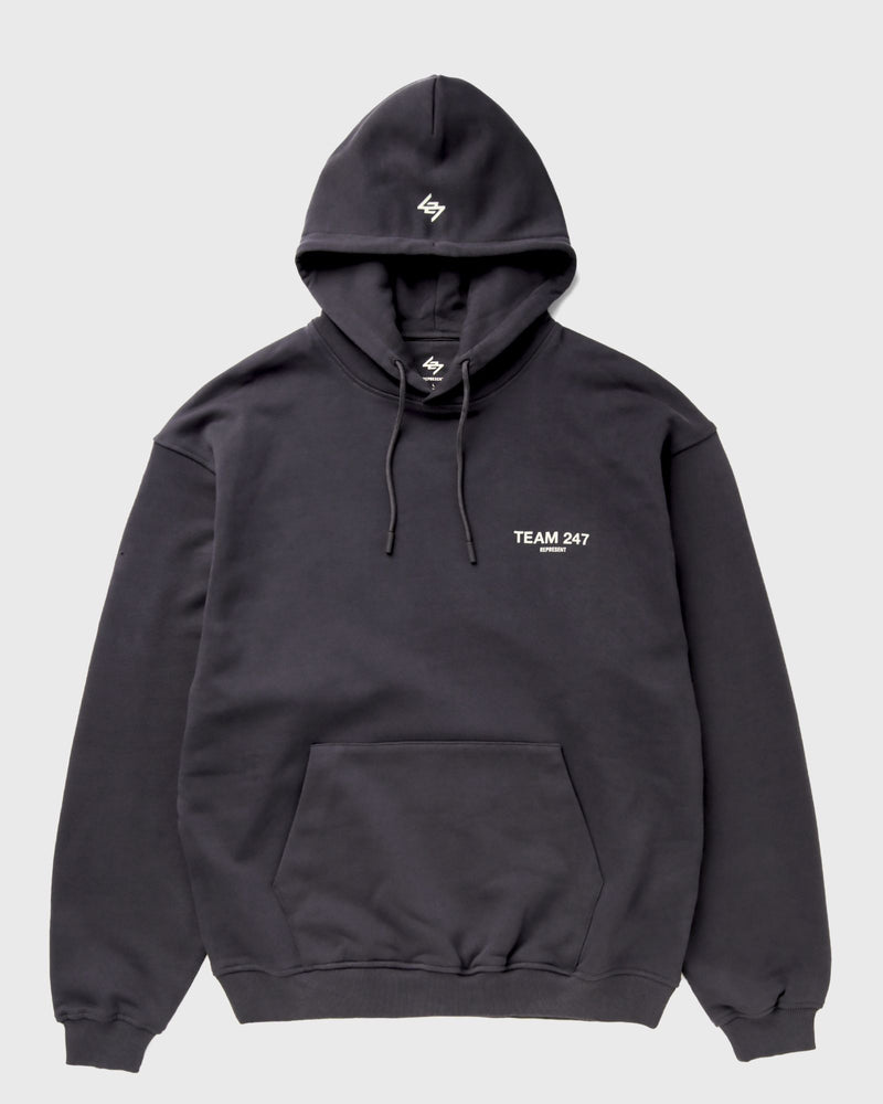Represent Team 247 Oversized Hood Grey