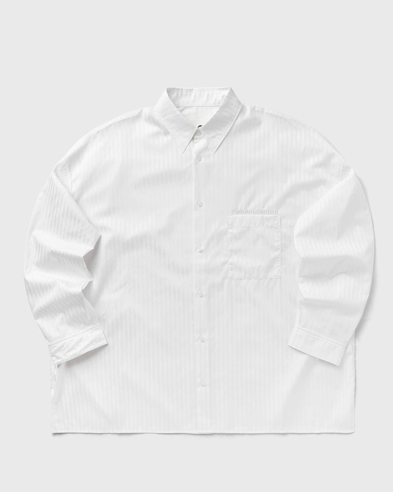 New Amsterdam Raw Edge Fluid Shirt White