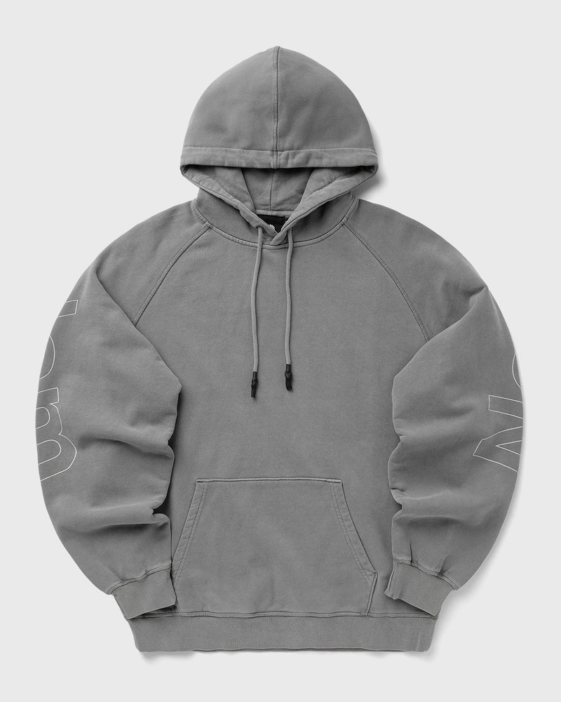 New Amsterdam Logo Line Hoodie Grey