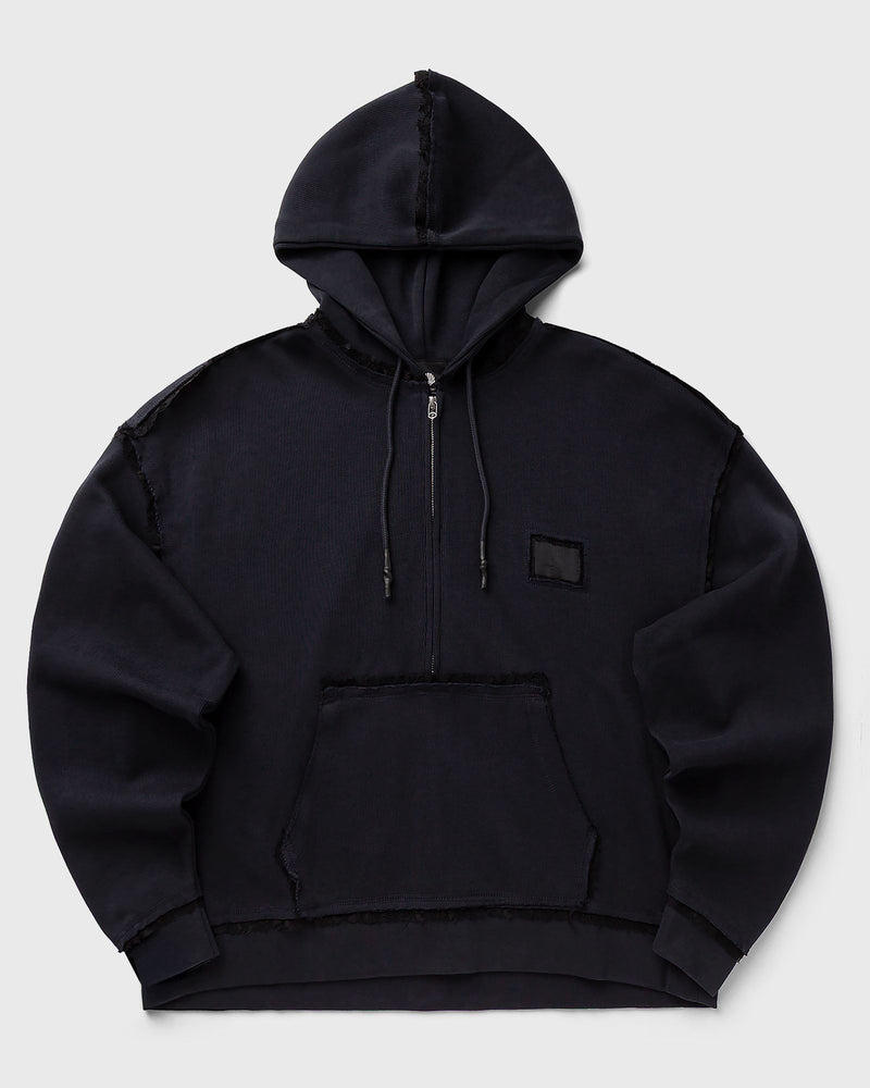 New Amsterdam Half Zip Hoodie Black