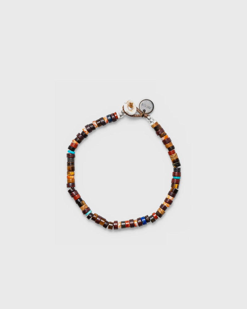 Mikia Heishi Beads Brown