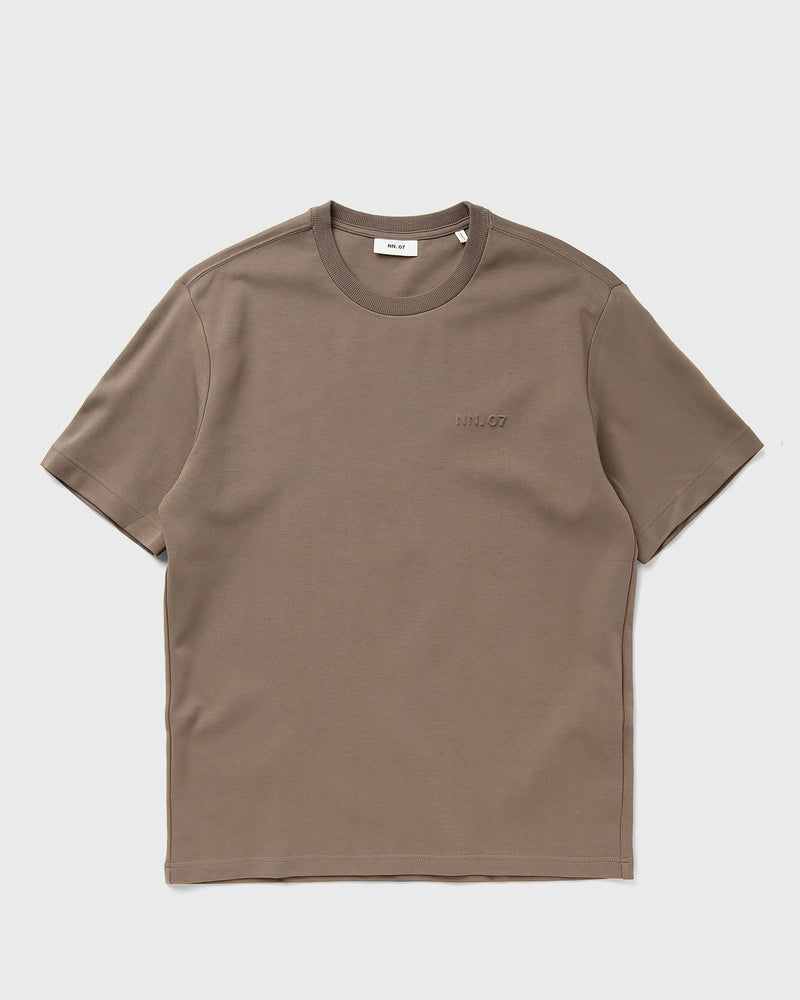 NN.07 Nat Ss Logo Tee 3457 Grey