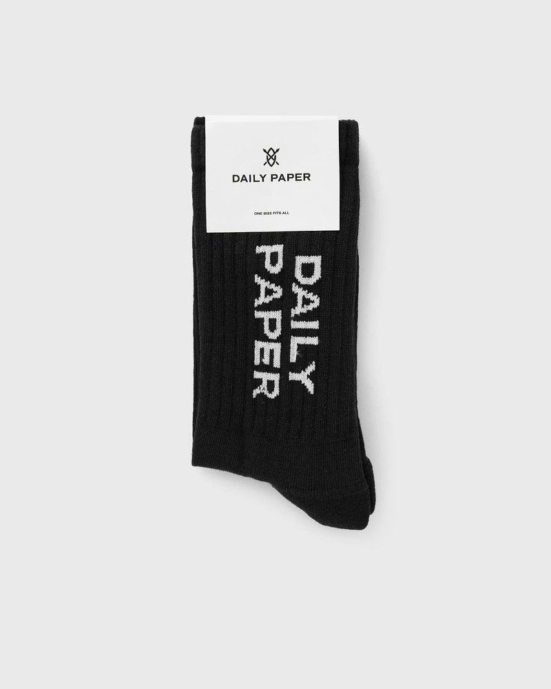 Daily Paper Logotype Socks Black