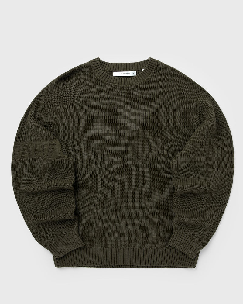 Daily Paper Band Knit Sweater Green
