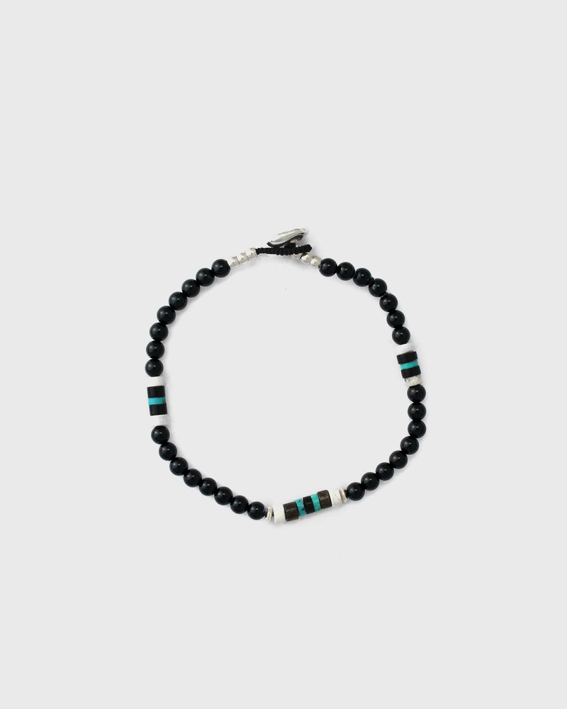 Mikia Stone Bracelet 4MM Black