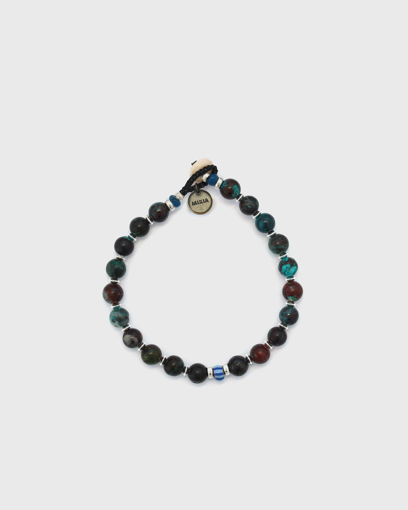 Mikia 6MM Stone Bracelet Blue
