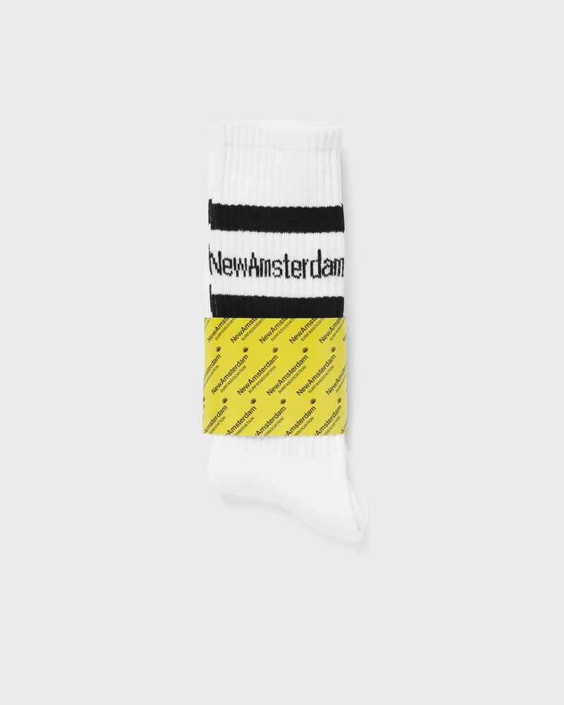New Amsterdam Sport Socks Single White