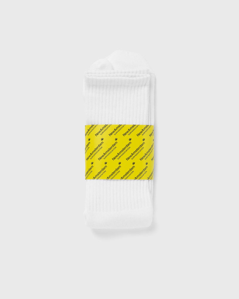 New Amsterdam Toe Socks Single White