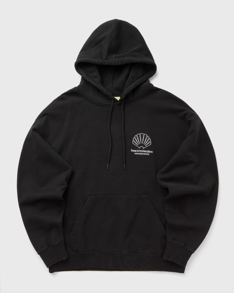 New Amsterdam Logo Hoodie + Black