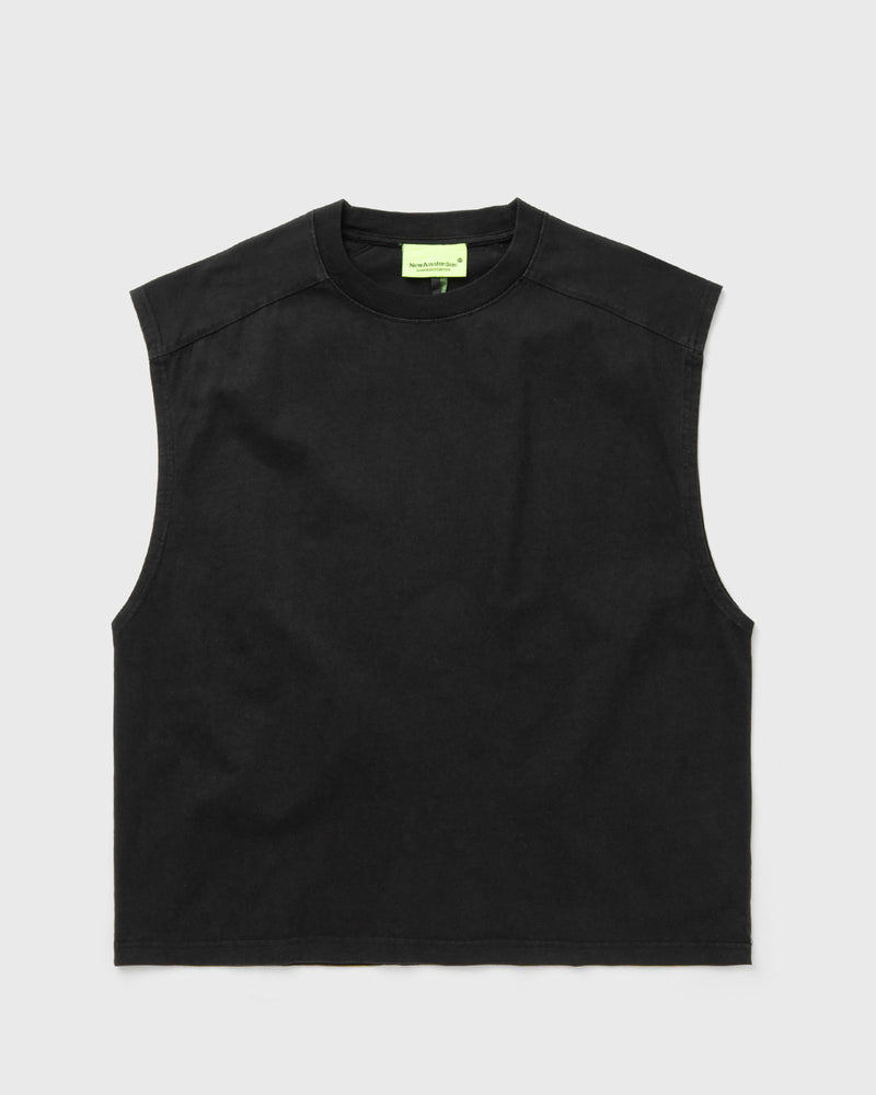 New Amsterdam Name Tee Sleeveless Black