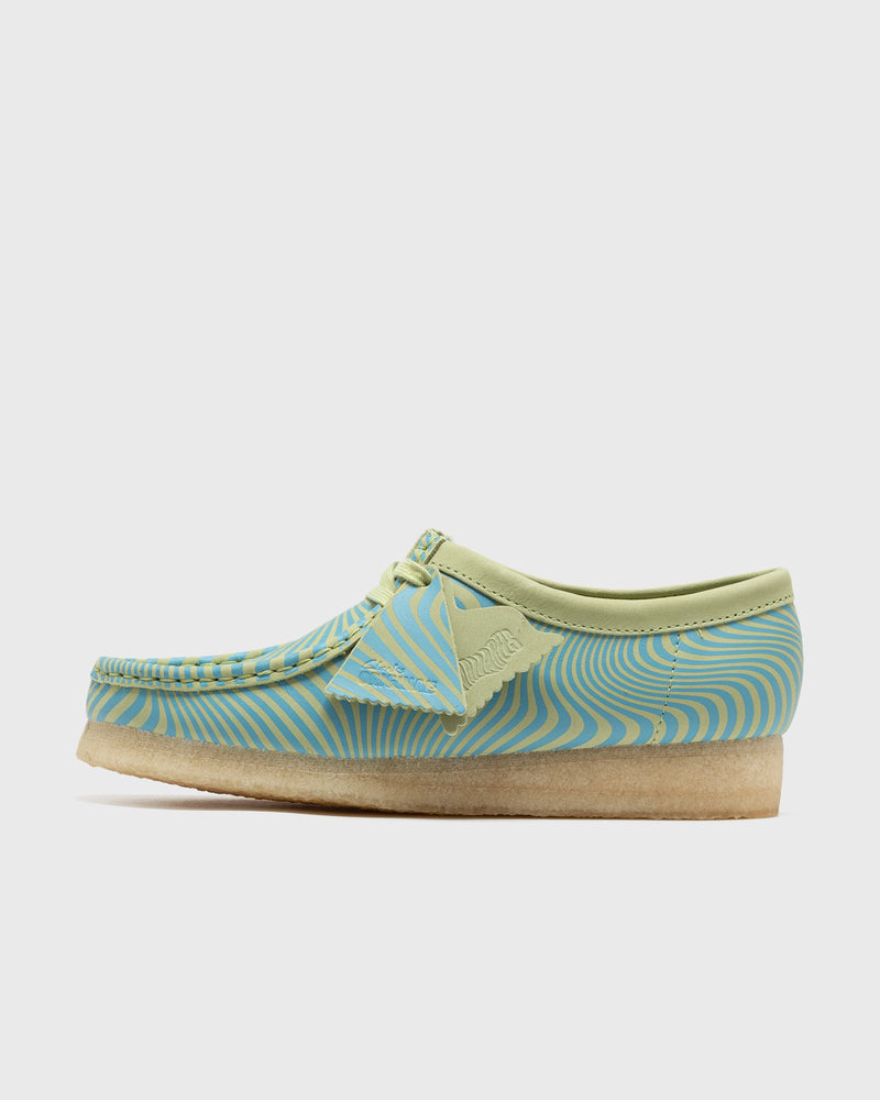 Clarks Originals Wallabee. Blue|green