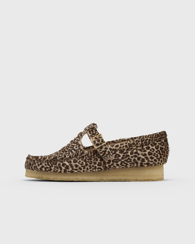 Clarks Wallabee T Bar Brown